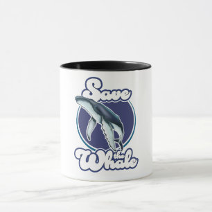 Caneca Salve a baleia