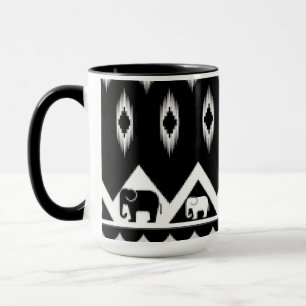 Caneca Salve a combinação de elefantes Mug