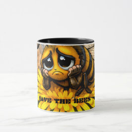 Caneca Salve as abelhas