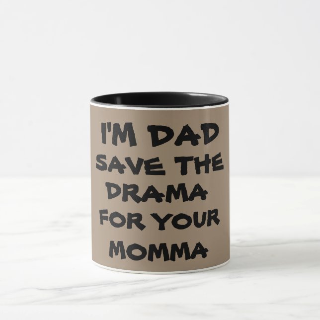 CANECA SALVE DRAMA PARA A SUA MÃE (Centro)