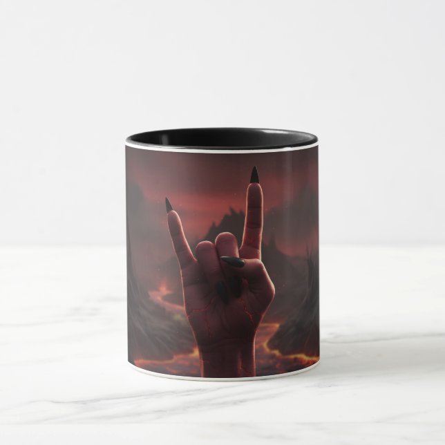 Caneca Salve Satanás (Centro)