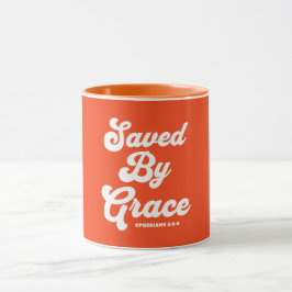 Caneca Salvo por Grace Ephesianos 2:8-9