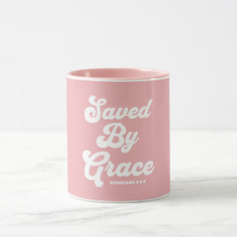 Caneca Salvo por Grace Ephesianos 2:8-9