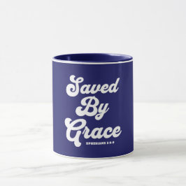 Caneca Salvo por Grace Ephesianos 2:8-9