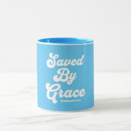 Caneca Salvo por Grace Ephesianos 2:8-9