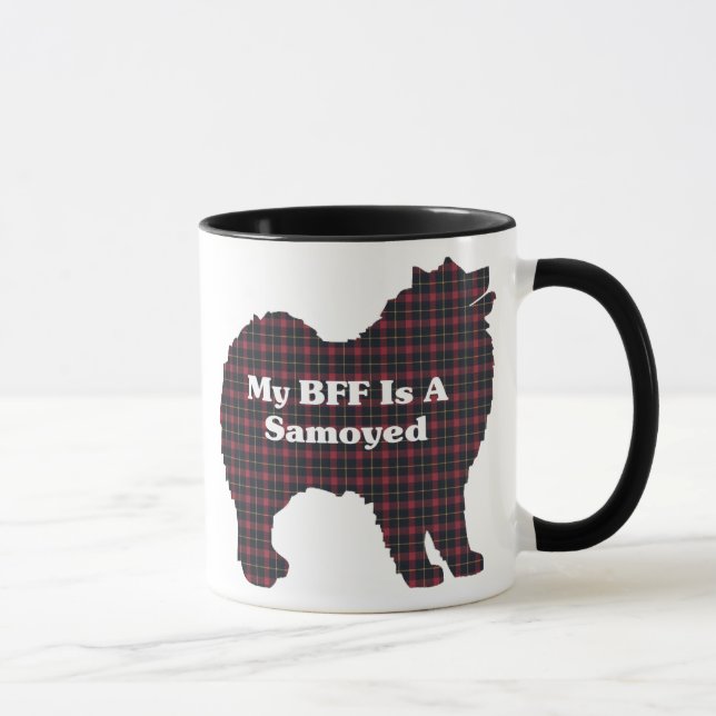 Caneca Samoyed BFF Mug (Direita)