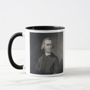 Caneca Samuel Adams, gravado por G.F. Tempestade