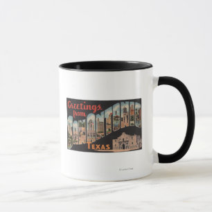 Caneca San Antonio, Texas - grandes cenas da letra