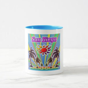 Caneca San Diego Summer Love Mug