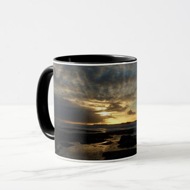 Caneca San Diego Sunset III Stuning, paisagem na Califórn (Frente Esquerda)