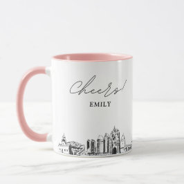 Caneca San Diego Wedding Coffee Mug Personalizado