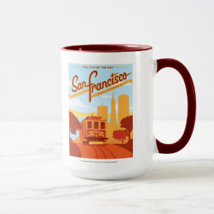 Caneca San Francisco, CA - a cidade pela baía