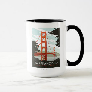 Caneca San Francisco, CA - Ponte Ouro Gate