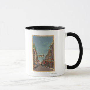 Caneca San Francisco, cena de CAStreet de Chinatown
