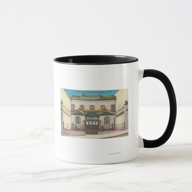 Caneca San Francisco, Escola Chinesa da Califórnia (Direita)