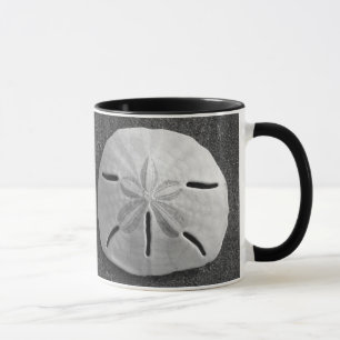 Caneca Sand Dollar Seashell Sand Beach Mug