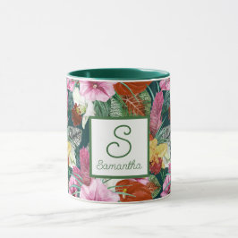 Caneca Sangue de Paraíso Costeiro Retro Monograma