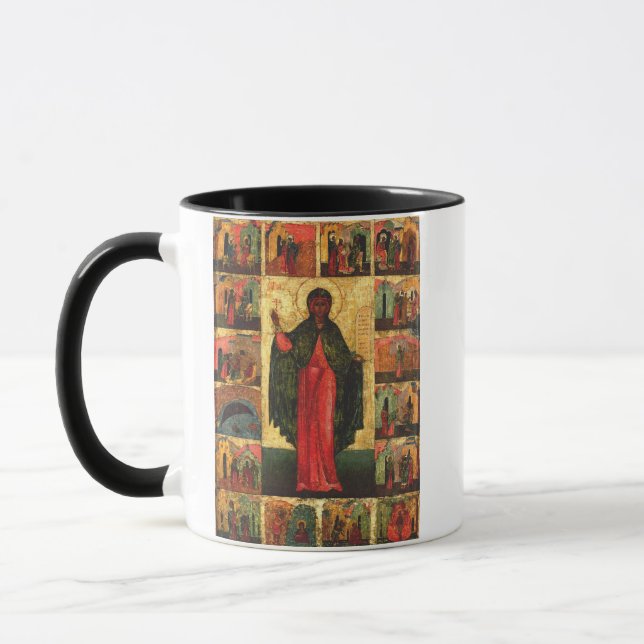 Caneca Santa Anastácia a Libertadora Arte Bizantina (Esquerda)