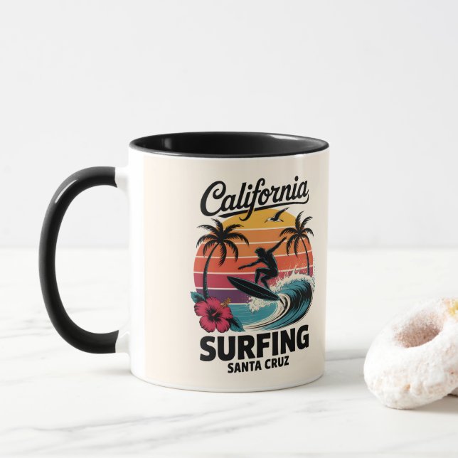 Caneca Santa Cruz Califórnia (Com Donut)