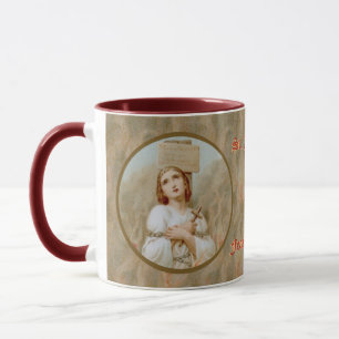 Caneca Santa Joana d'Arc Sendo Queimada (BF 01) 2