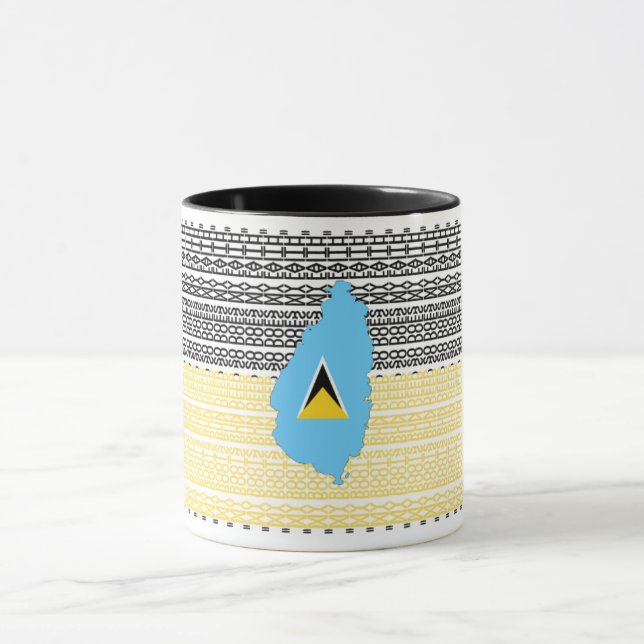 Caneca Santa Lúcia - Minhas raízes são profundas, assim c (Centro)