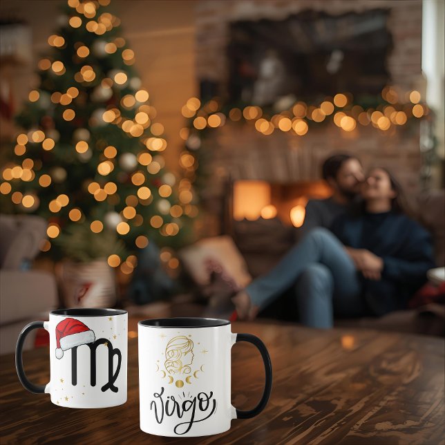 Caneca Santa Zodiac Virgo Mug (Criador carregado)