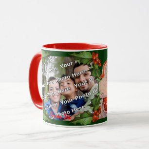 Caneca Santas Sleigh Ride Christmas Mug