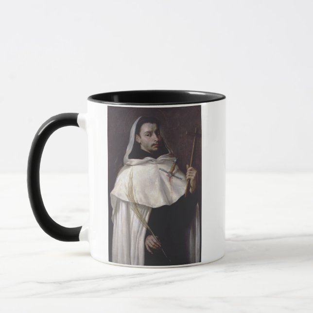 Caneca Santo Anjo de Jerusalém Mártir e Pregador (Esquerda)