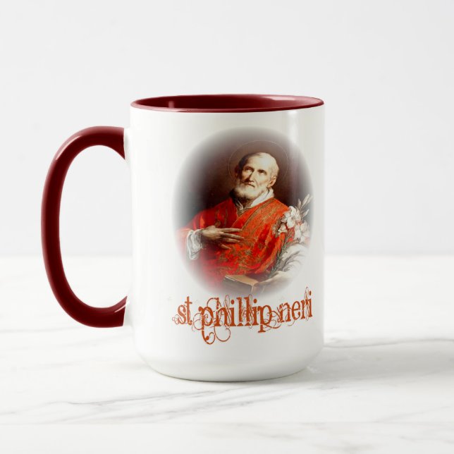 Caneca Santo católico Phillip Neri (Esquerda)