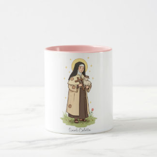Caneca Santo Colette, Santo católico Mug
