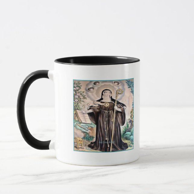 Caneca Santo Gertrude o Excelente (Esquerda)