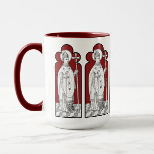 Caneca Santo Tomás Becket Segurando uma Espada (M 033)