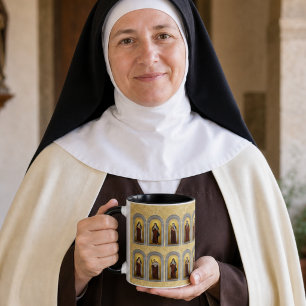 Caneca Santos Carmelitas Religiosas Católicas Freiras Pad