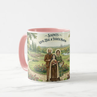 Caneca Santos Luís, Zelie e Therese Martin