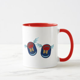 Caneca Sapatos de asa pequena