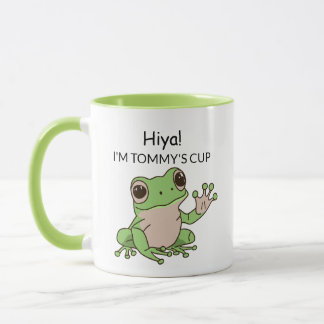 Caneca Sapo bonito, verde e Limão engraçado