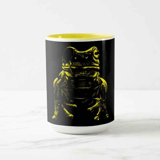 Caneca Sapo de árvore amarela (Centro)