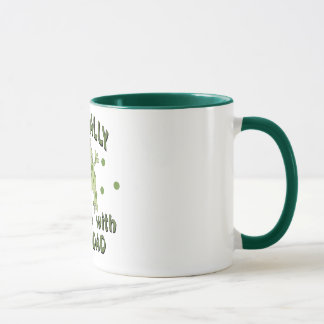 Caneca Sapo do Grandad do amor de TOADALLY