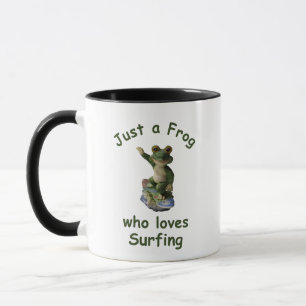 Caneca Sapo Kawai, surfista