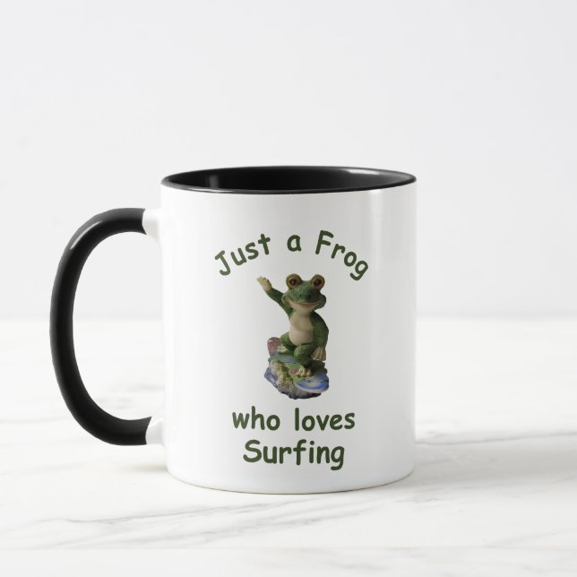 Caneca Sapo Kawai, surfista (Esquerda)