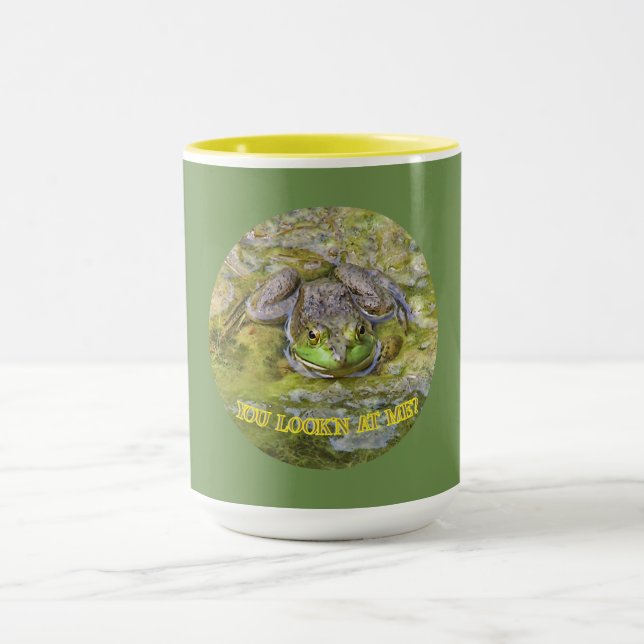 CANECA SAPO PEERANDO A VOCÊ/VOCÊ OLHA PARA MIM? (Centro)