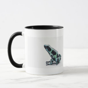 Caneca Sapo preto e verde do dardo do veneno