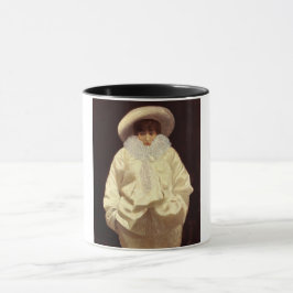 Caneca Sarah Bernhardt como Pierrot