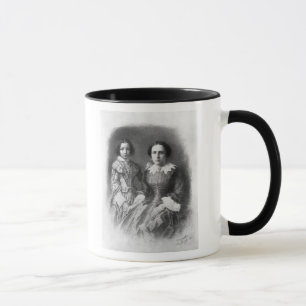 Caneca Sarah Bernhardt e sua mãe?
