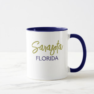 Caneca Sarasota Flórida Café Mug