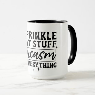 Caneca Sarcasmo aspersado