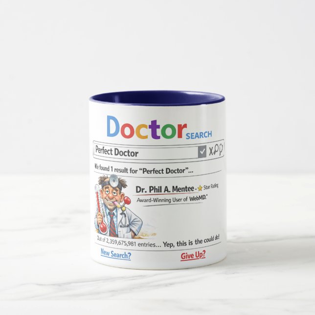 Caneca Sarcastic Funny Worst Doctor (Centro)