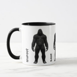 CANECA SASQUATCH BIGFOT INTEIRO - VISTA FRONTAL - NOMES
