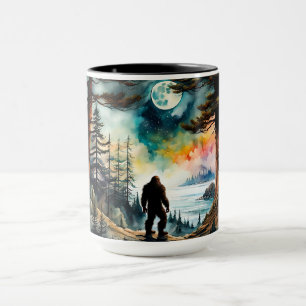 Caneca Sasquatch investiga sua terra e o oceano