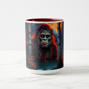 Caneca Sasquatch Moonlit Hunt
